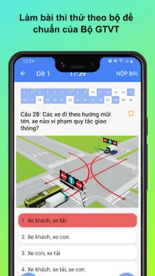 Ôn Thi GPLX 600 Câu (2023) android App screenshot 3