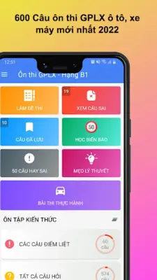 Ôn Thi GPLX 600 Câu (2023) android App screenshot 6